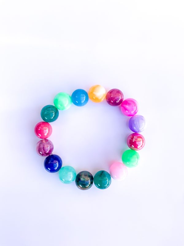 Grote kralen armband Trendy sieraden